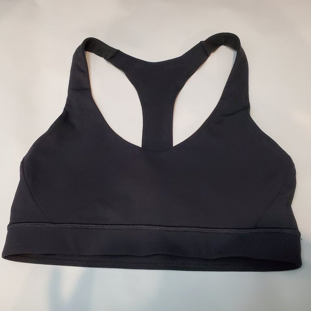 Lululemon Break Free Bra Black Size 6 Support for Size B, C cups